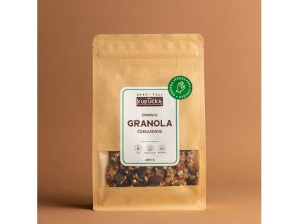 bezlepková čokoládová granola Pán Kukučka 450g